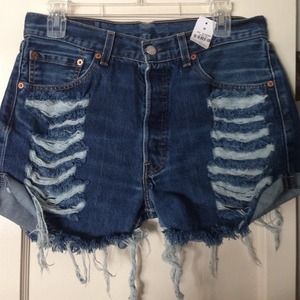 High waisted shorts