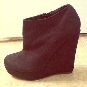 Forever 21 Wedge Ankle Boots