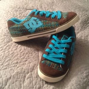 Knitted DC skate shoes