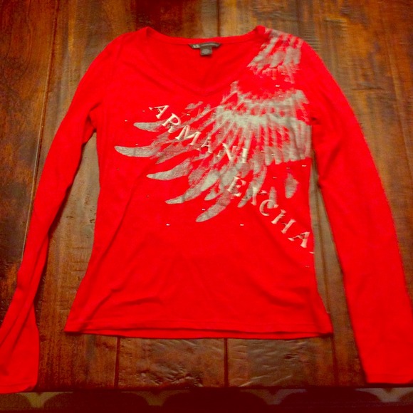 Armani exchange long sleeve top