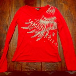 Armani exchange long sleeve top