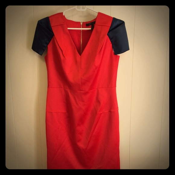 BCBG red dress