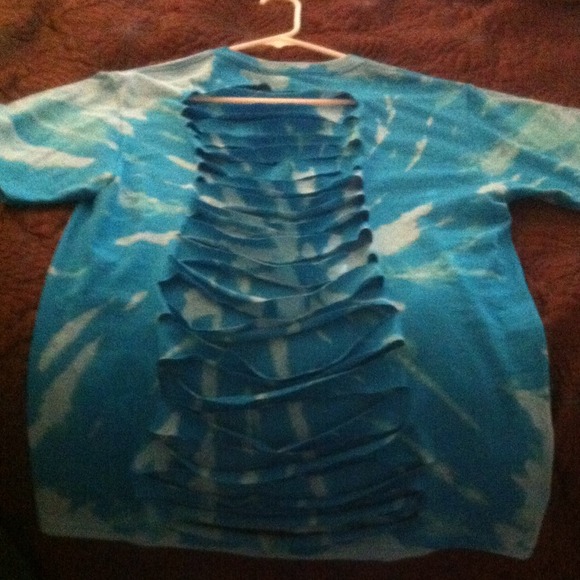 Blue Tye Dye Summer Shirts