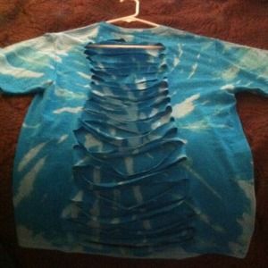 Blue Tye Dye Summer Shirts