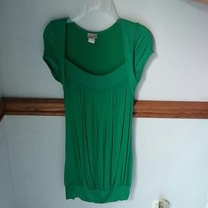 Green Drape Top