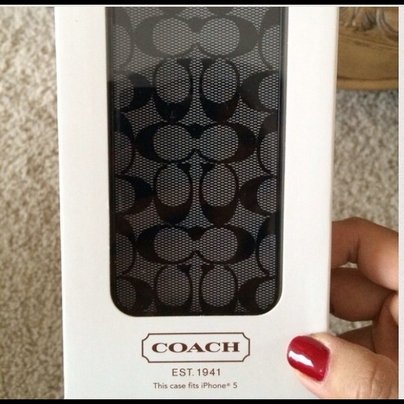 Classy iPhone 5/5s case coach