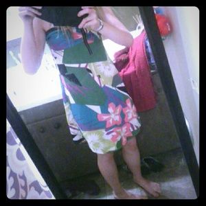 ROXY strapless dress!