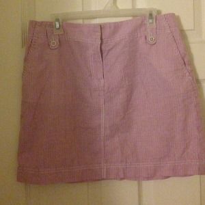 Ann Taylor loft striped skirt