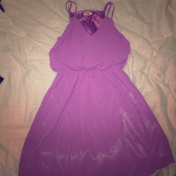Tobi lavender dress