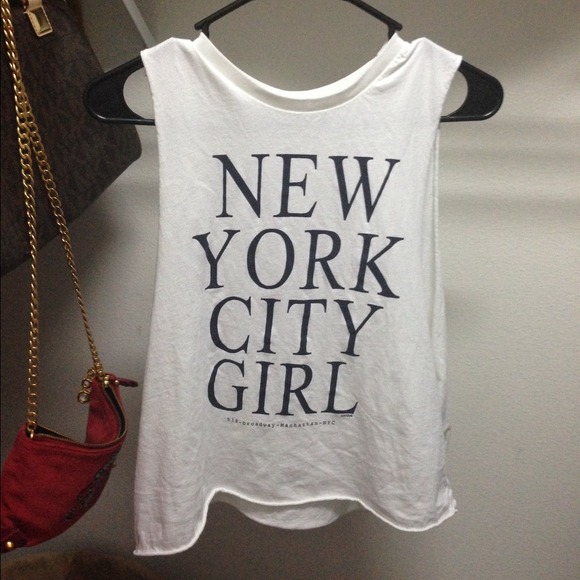 Brandy Melville NYC GIRL Muscle tank