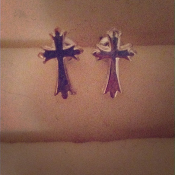 Urban Outfitters Cross Earrings