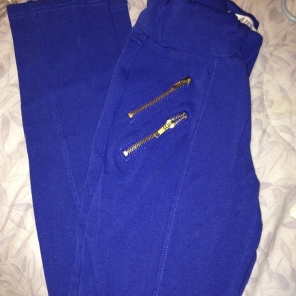 Royal Blue High Waisted