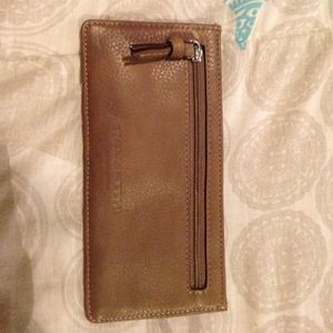 Brown leather wallet