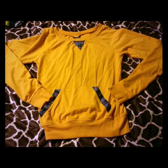 Yellow sweater