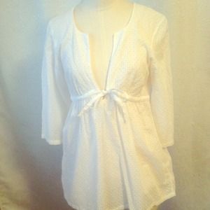 J. Crew shirt/bathing suit cover