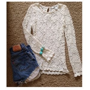 🔴Price Drop!🔴 Lovely Lace Top