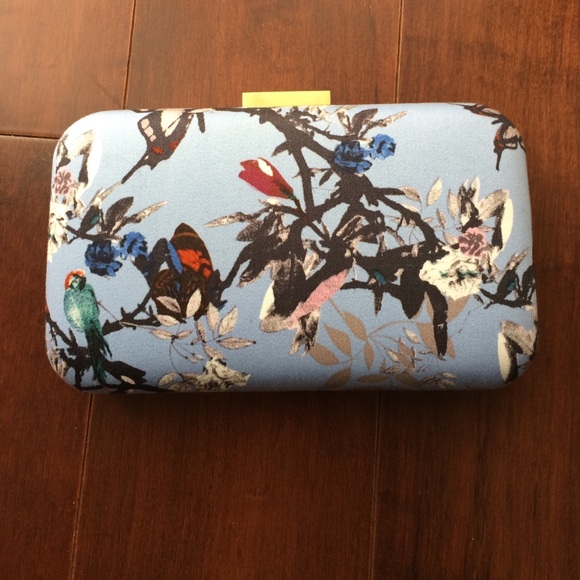 J. Crew Handbags - J.crew clutch in bird print