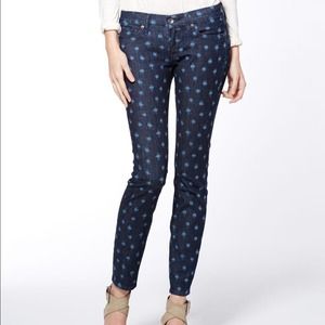 Lucky Brand Polka dot Skinnies