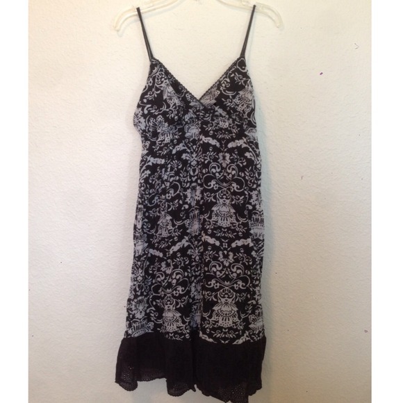 Strappy/Lacey Midi Dress