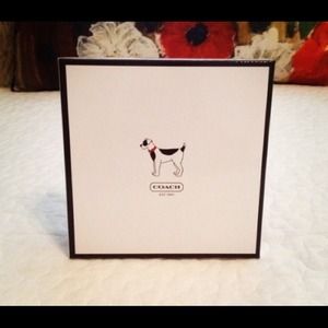 Coach XS collar w matching leash