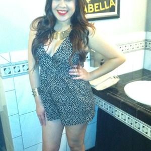 REDUCED!!Black and white romper