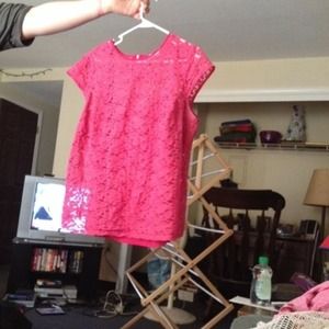 Lace shirt!