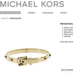 Micheal kors Gold bracelet.