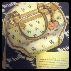 Dooney & Bourke Monogram Circle Handbag