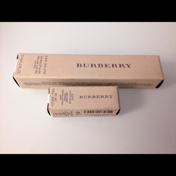 BURBERRY Hibiscus Lip Glow and Rosewood Lip Cover