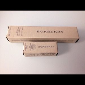BURBERRY Hibiscus Lip Glow and Rosewood Lip Cover