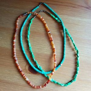 Hold for Beelyss***Genuine gemstone necklaces