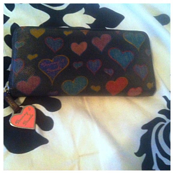 Vintage Dooney and Bourke Clutch Wallet