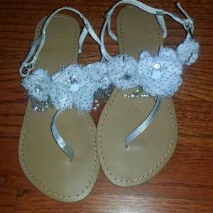 DSW  jeweled sandals