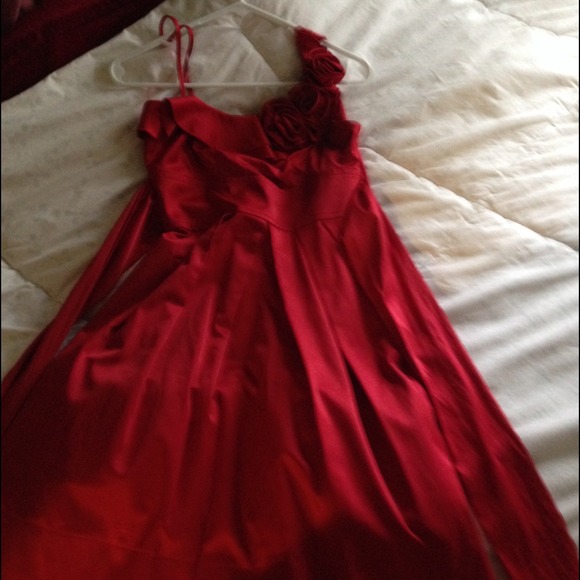 Red dress