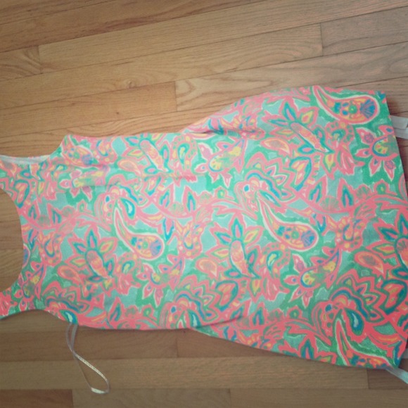 EUC Lily Pulitzer sand bar blue make a splash