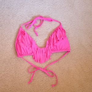 ❌ Traded ❌ Hot pink fringe bikini