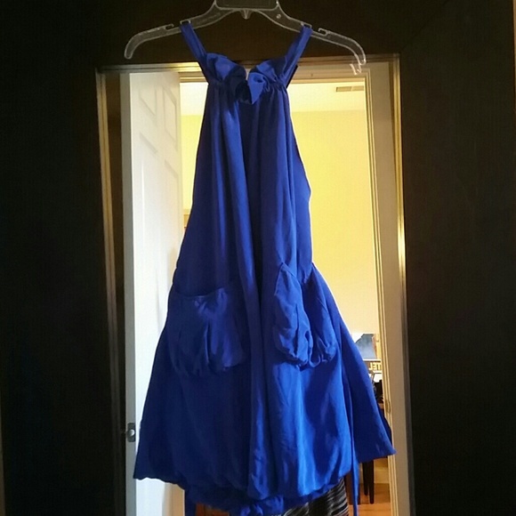 Dolce Vita Sassy Cobalt Blue Balloon Dress