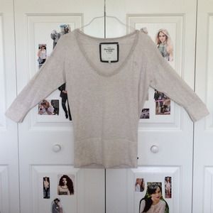 Swoop Neck Sweater