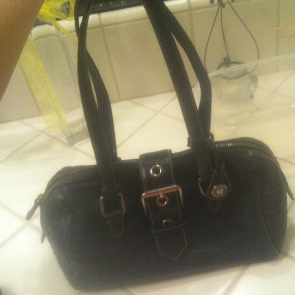 Large Black Dooney and Bourke Handbag