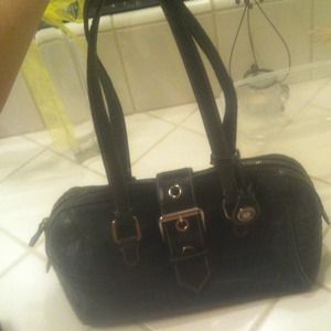 Large Black Dooney and Bourke Handbag
