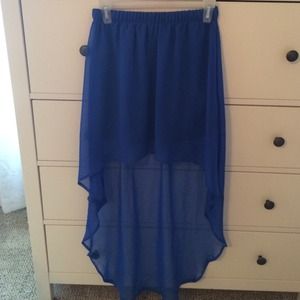 Pacsun high to low skirt