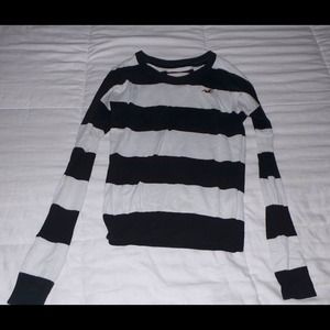 Black & White Long Sleeve Sweater