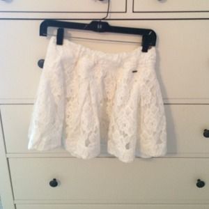 Hollister lace skirt