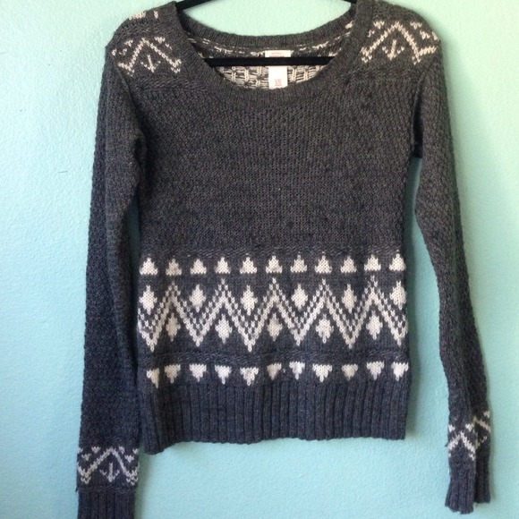 Grey Winter Sweater