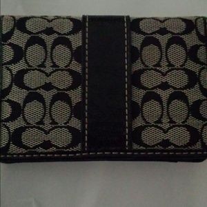 🌲🎁Coach Signature Card Case🎁🎄