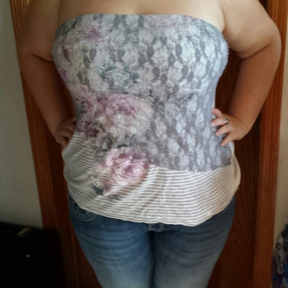 Super cute lace tub top