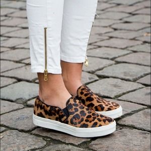 ALDO Pony Hair Leopard Sneakers