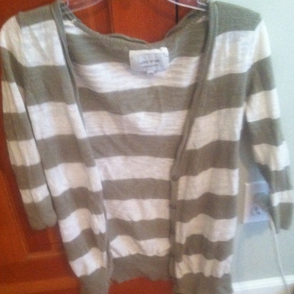Forever 21 - H81 striped cardigan - Picture 1 of 1