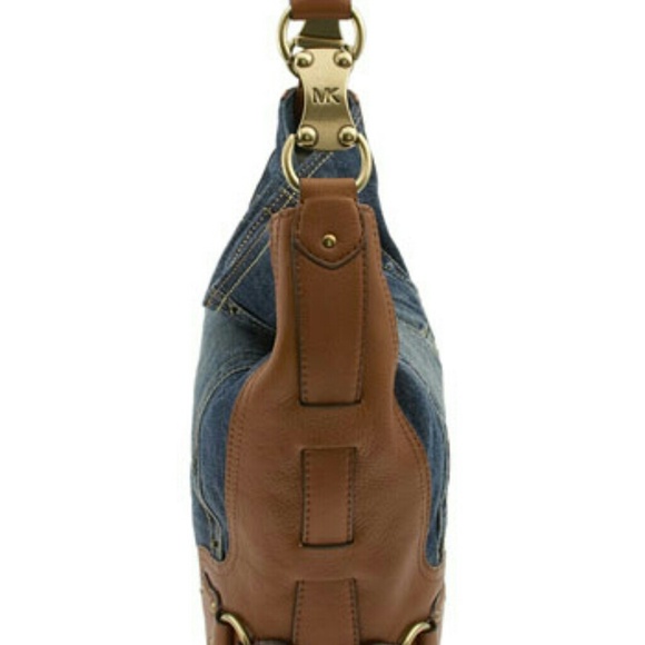 ISO MICHAEL Michael Kors 'Saratoga' Denim Hobo - Picture 4 of 4