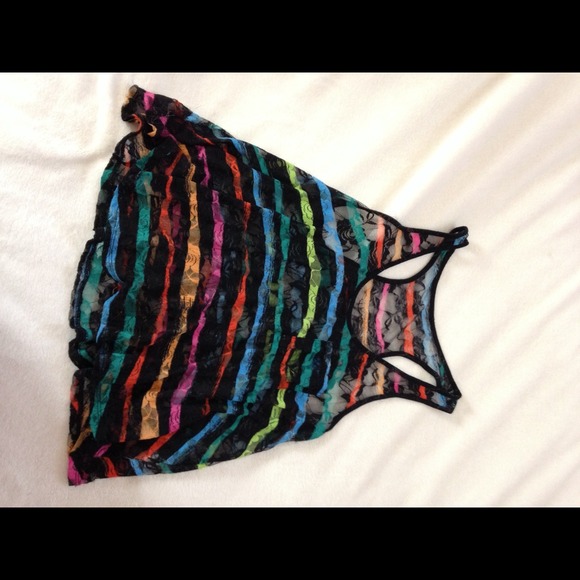 Lacey tank top. - Picture 1 of 2